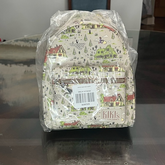 Loungefly Studio Ghibli Kiki’s delivery service mini backpack and wallet - Picture 2 of 5